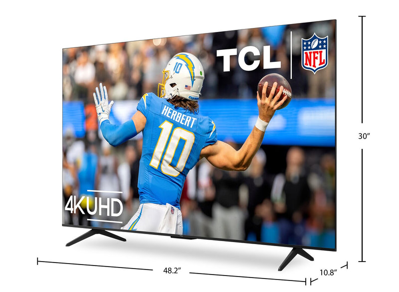 Téléviseur intelligent DEL TCL UHD 4K de 55 po à 60 Hz avec HDR Pro+ et Google TVMC (55S551G-CA)