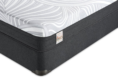 Springwall Spa 8 Firm Smooth Top Twin Mattress in a Box Set | Ensemble matelas ferme à plateau-coussin dans une boîte Spa 8 de Springwall pour lit simple