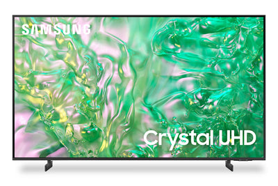 Samsung 50" 4K UHD Edge Lit Dynamic Crystal Colour HDR10+ 60Hz Smart TV (UN50DU8000FXZC) | Téléviseur intelligent Samsung UHD 4K de 50 po à 60 Hz avec rétroéclairage périphérique, Dynamic Crystal Colour et HDR10+ (UN50DU8000FXZC)