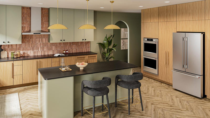 Four mural intelligent électrique KitchenAid de 30 po - acier inoxydable PrintShieldMC - KOED730SPS\t