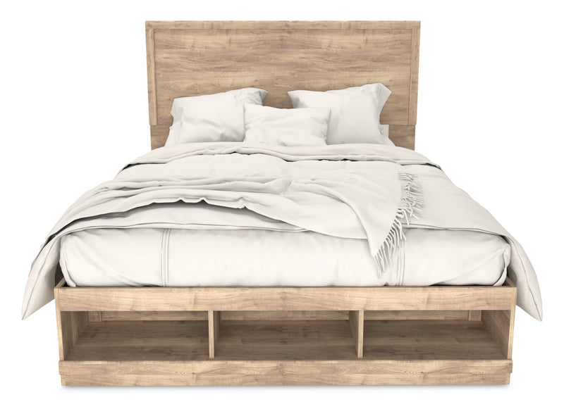 Ensemble de chambre à coucher Oakley 5 pièces avec grand lit