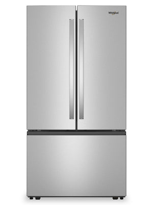 Réfrigérateur Whirlpool de 36 po et de 30,5 pi³ à portes françaises avec distributeur d’eau - acier inoxydable - WRFF3336SZ