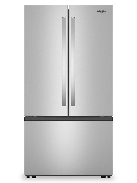 Réfrigérateur Whirlpool de 36 po et de 30,5 pi³ à portes françaises avec distributeur d’eau - acier inoxydable - WRFF3336SZ