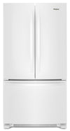 Réfrigérateur Whirlpool de 20 pi3 et de 36 po de profondeur comptoir à portes françaises - blanc - WRFC2036RW