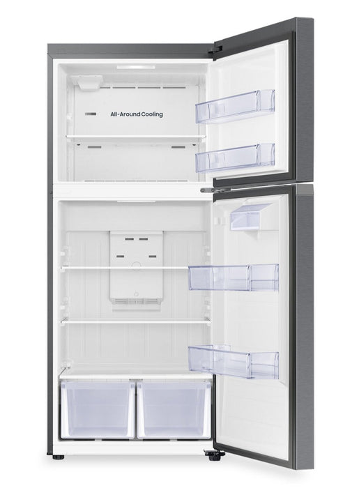 Réfrigérateur intelligent Samsung de 17,6 pi3 et de 30 po à congélateur supérieur - acier inoxydable - RT18DG6500SRAC