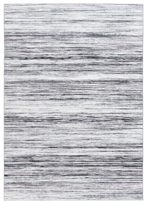 Carpette Ceren grise lavable - 5 pi x 7 pi