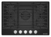Surface de cuisson à gaz sur vitrocéramique KitchenAid de 30 po – KCGG530PBL