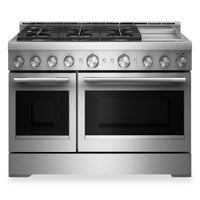  Cuisinière à gaz KitchenAid de 6,3 pi³ de style commercial à 6 brûleurs - acier inoxydable - KFGD948SSS