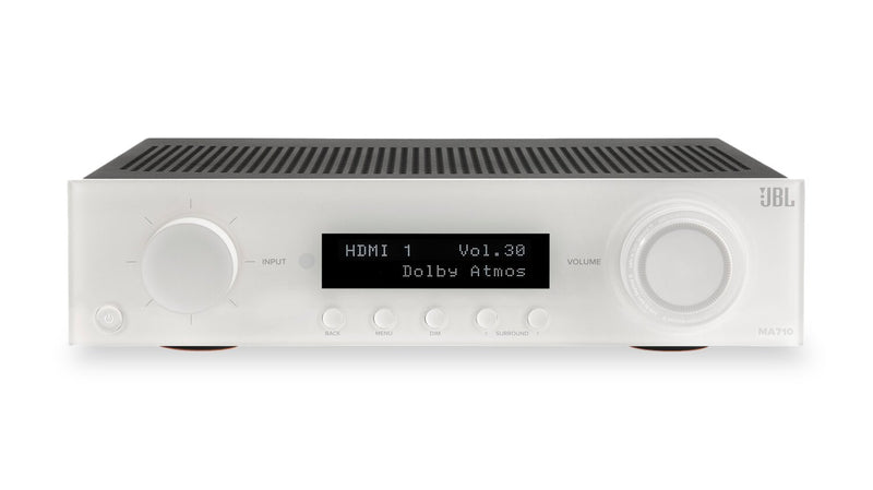 Récepteur AV à 7.2 canaux JBL MA710 8K – blanc (JBLMA710WHTAM)