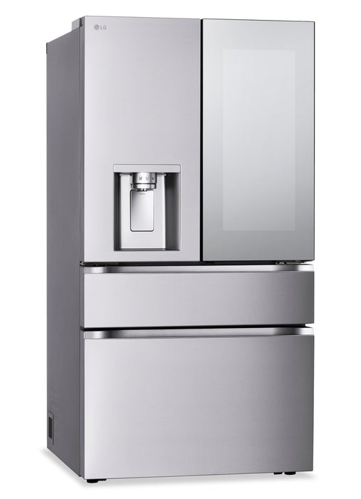 Réfrigérateur à 4 portes LG de 29 pi3 et de 36 po de profondeur standard MAXMC à portes françaises avec InstaViewMD - LF29S9775S
