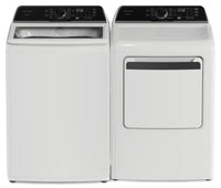  Laveuse à chargement par le haut de 5,1 pi³ et sécheuse électrique de 7 pi³ de Frigidaire - blanches