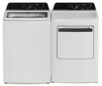 Laveuse à chargement par le haut de 5,1 pi³ et sécheuse électrique de 7 pi³ de Frigidaire - blanches