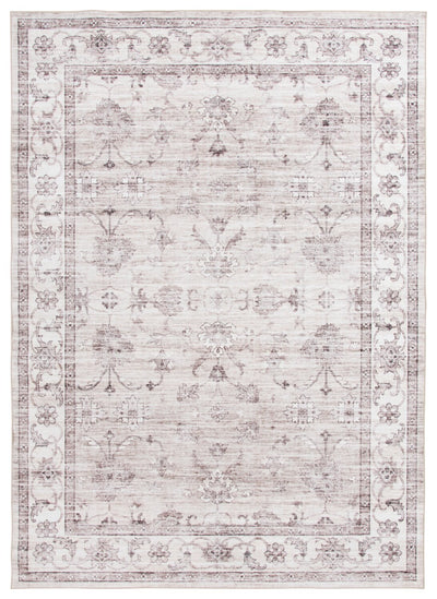 Aylin Ivory Washable Area Rug - 5’ x 7’ | Carpette Aylin ivoire lavable - 5 pi x 7 pi