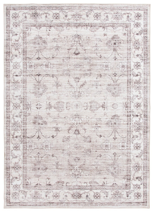 Carpette Aylin ivoire lavable - 5 pi x 7 pi