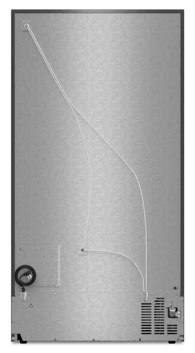 Réfrigérateur Whirlpool de 21 pi³ et de 36 po à compartiments juxtaposés - acier inoxydable noir - WRSC5536RV