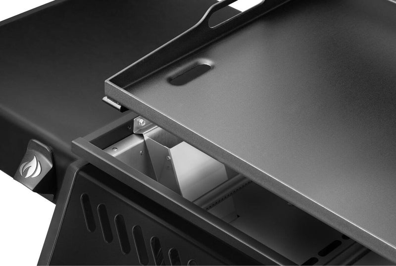 Plancha Napoleon de 33 600 BTU et de 36 po à 4 brûleurs avec surface de cuisson en acier inoxydable résistant à la rouille - F36FTPMK