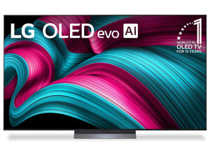 Téléviseur intelligent DELO evo LG C5 IA 4K de 77 po