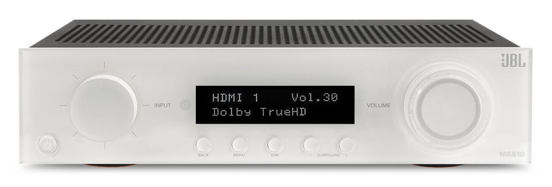 Récepteur AV à 5.2 canaux JBL MA510 8K - blanc (JBLMA510WHTAM)