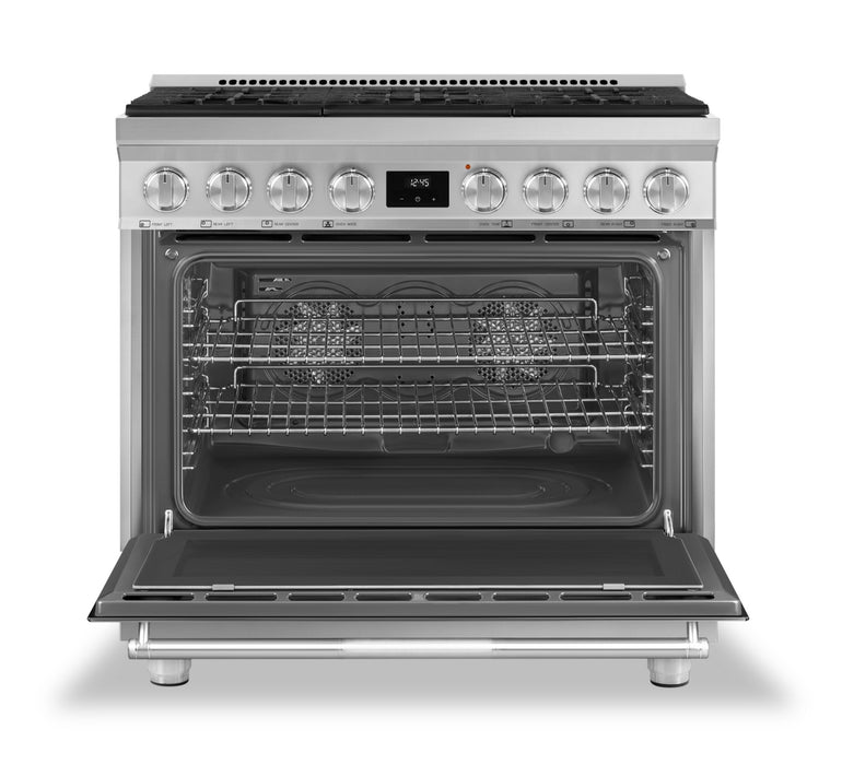 Cuisinière professionnelle à gaz Smeg de 4,6 pi3 - SPR36UGMX