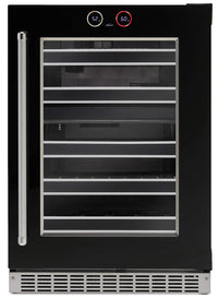 Refroidisseur à vin Reserve de Silhouette de 5 pi3 et de 23,9 po à 1 porte - noir - SRVWC050R
