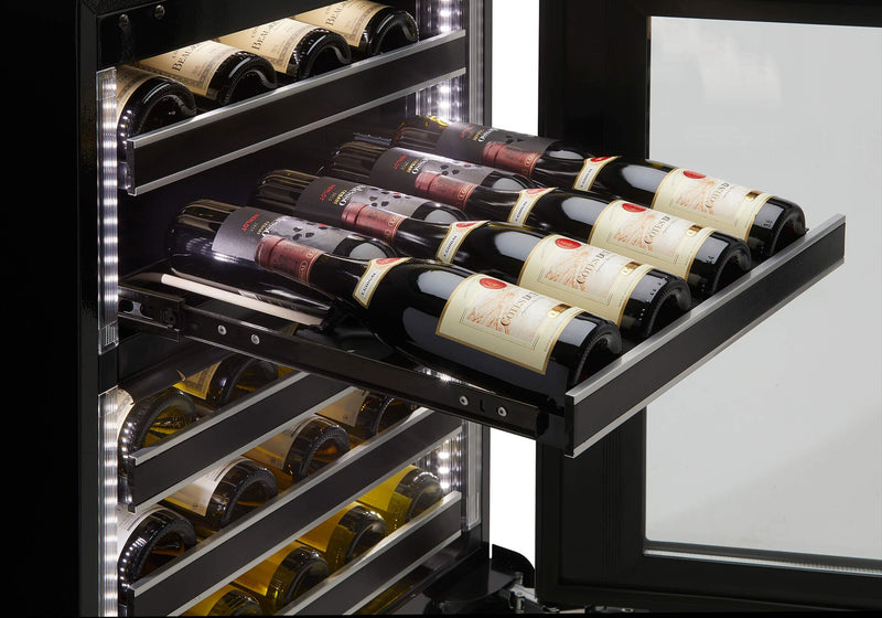 Refroidisseur à vin Reserve de Silhouette de 5 pi3 et de 23,9 po à 1 porte - noir - SRVWC050R