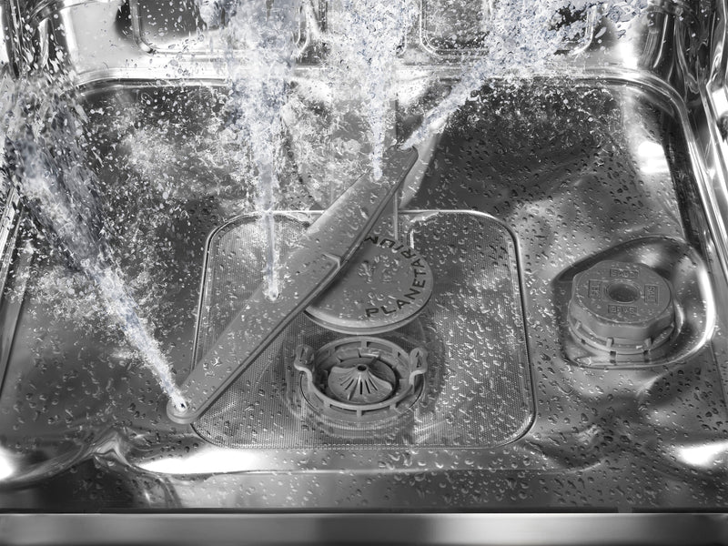 Lave-vaisselle Smeg rétro avec commandes sur le dessus - STU2FABBL2