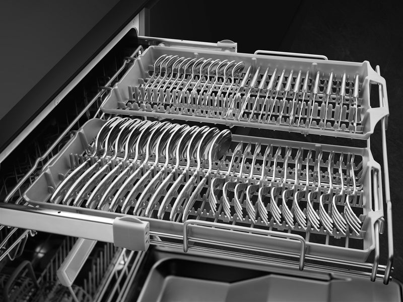 Lave-vaisselle Smeg rétro avec commandes sur le dessus - STU2FABBL2