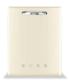 Lave-vaisselle Smeg rétro avec commandes sur le dessus - STU2FABCR2