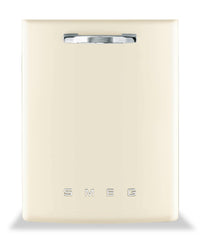 Lave-vaisselle Smeg rétro avec commandes sur le dessus - STU2FABCR2