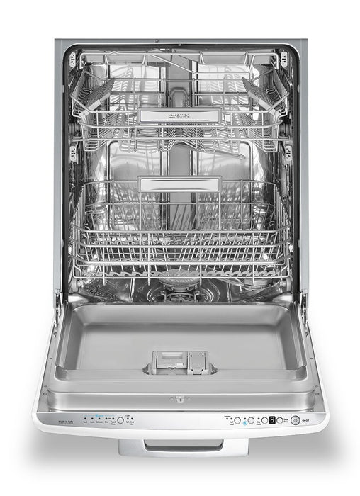 Lave-vaisselle Smeg rétro avec commandes sur le dessus - STU2FABWH2