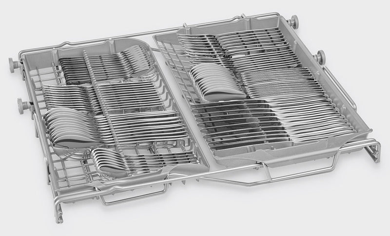 Lave-vaisselle Smeg rétro avec commandes sur le dessus - STU2FABWH2
