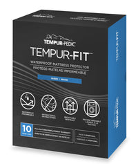 Protège-matelas imperméable TEMPUR-FitMC de Tempur-Pedic pour grand lit