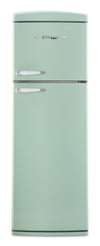 Réfrigérateur Classic Rétro d’Unique de 24 po et de 11 pi3 à congélateur supérieur - vert menthe estival - UNQ-310L LG TM