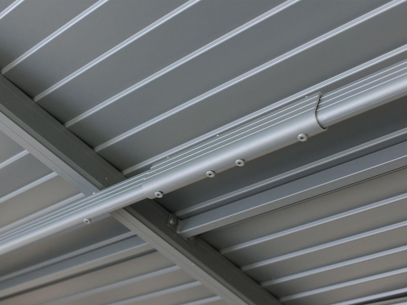 Gazebo Penguin Florence - Solarium mural 8x12 Toit d'acier