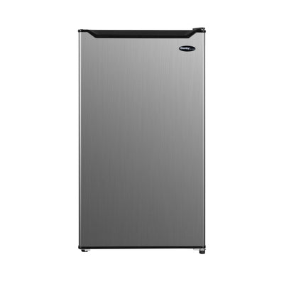 Danby Diplomat 18.6" 3.2 Cu. Ft. Compact Refrigerator - Stainless Steel Look - DCR033B2SLM | Réfrigérateur compact Danby Diplomat de 3,2 pi3 et de 18,6 po - apparence acier inoxydable - DCR033B2SLM | DCR033BL