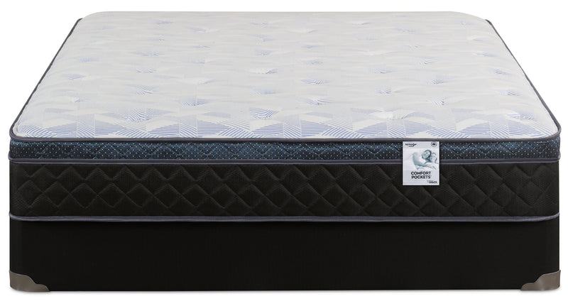 Ensemble matelas à Euro-plateau Venice de Springwall pour lit double
