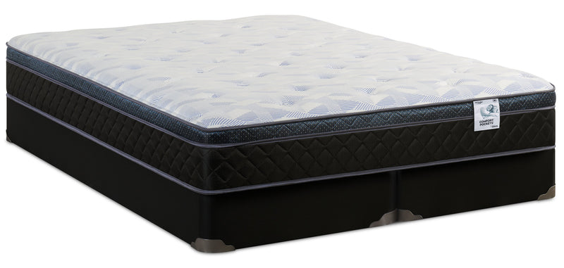 Ensemble matelas à Euro-plateau Venice de Springwall pour très grand lit