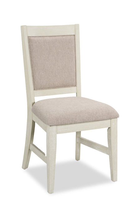 Chaise de salle à manger Vida en tissu de polyester - sable
