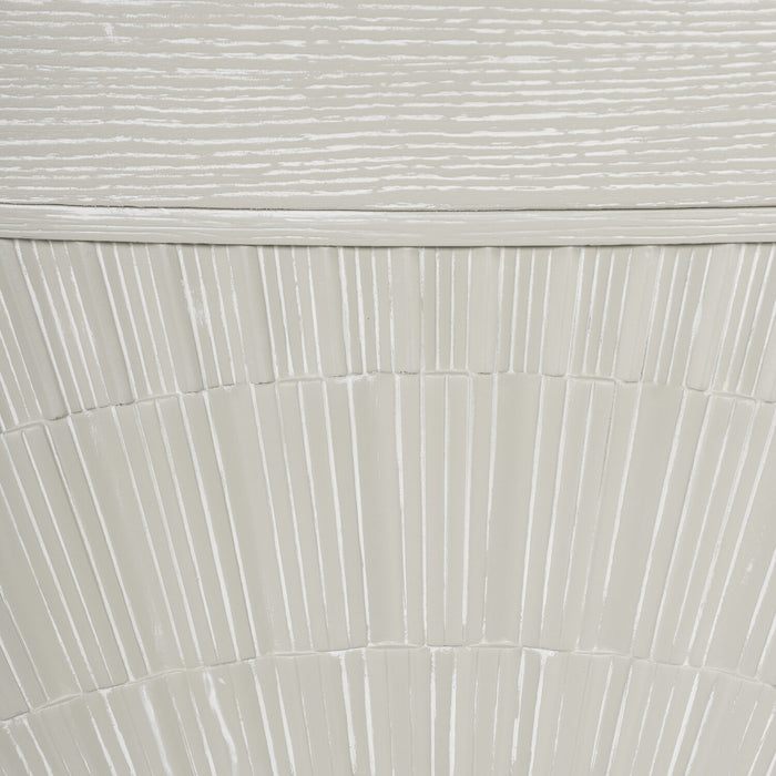 Chaise de salle à manger Vida en tissu de polyester - sable