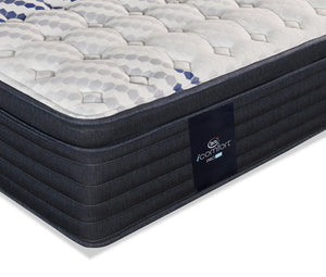 Matelas à Euro-plateau ProHD Vanguard 2.0 Hybrid iComfortMD de Serta pour très grand lit