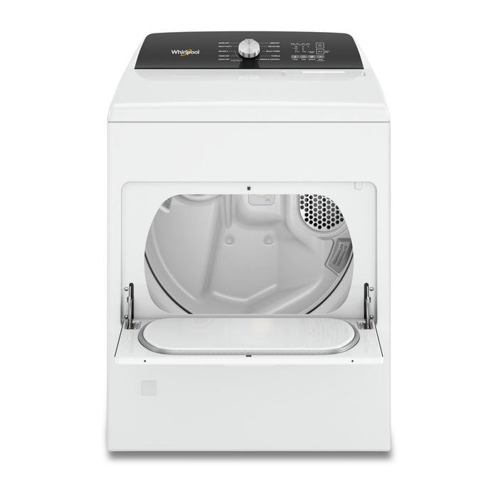Laveuse à chargement par le haut de 5,2 pi3 avec robinet intégré et sécheuse à gaz de 7 pi3 de Whirlpool