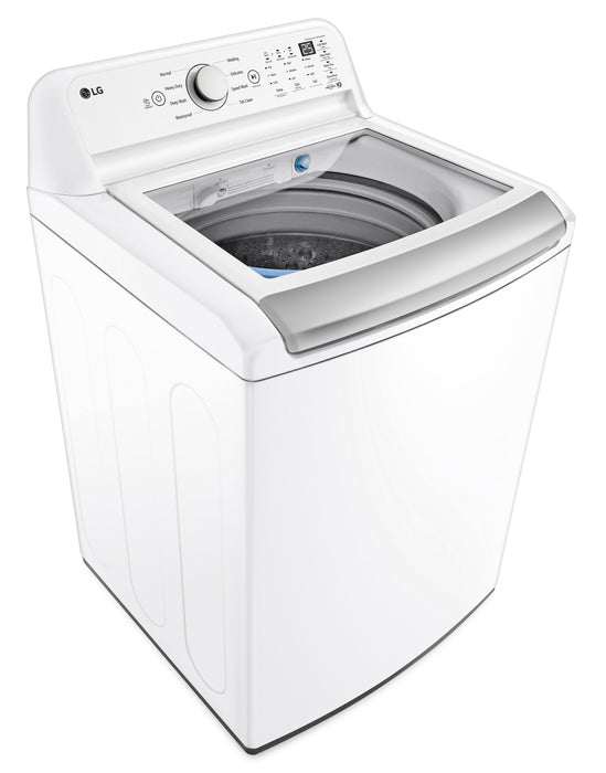Laveuse haute efficacité LG à chargement par le haut de 5,8 pi³ - blanche - WT7150CW