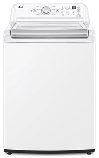 Laveuse haute efficacité LG à chargement par le haut de 5,8 pi³ - blanche - WT7150CW