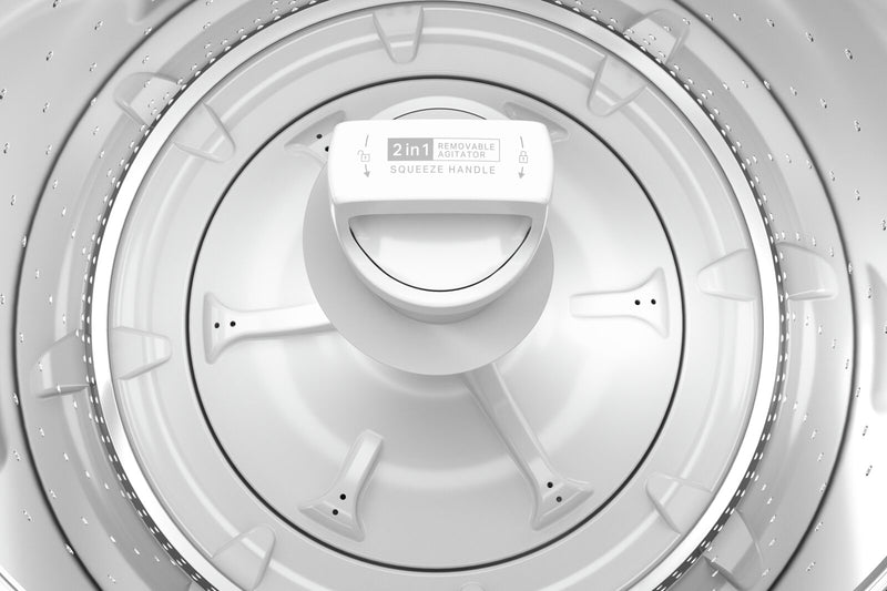 Laveuse Whirlpool à chargement par le haut de 4,4 pi3 avec agitateur amovible et sécheuse électrique de 7 pi3