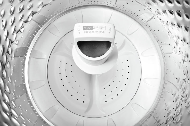 Laveuse à chargement par le haut de 6,1 pi³ avec agitateur amovible et sécheuse électrique de 7 pi³ de Whirlpool