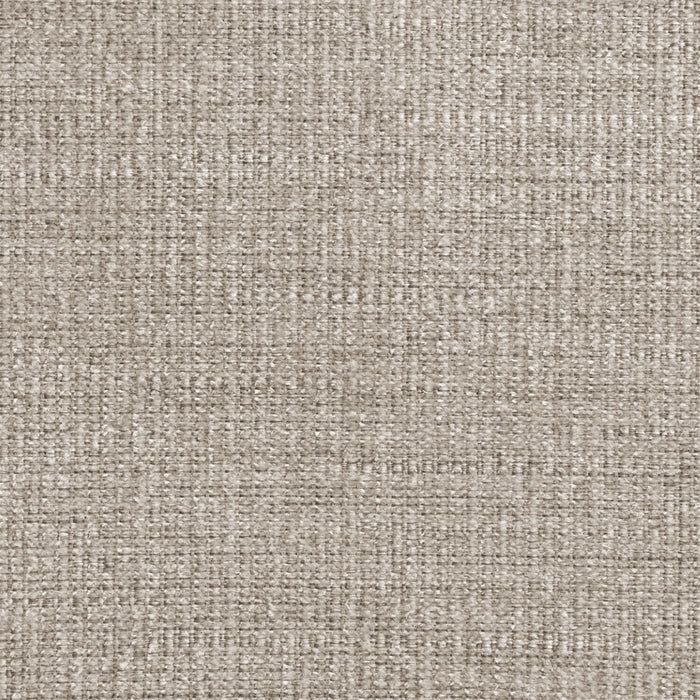 Sofa Wynn de 93 po fabriqué au Canada en tissu de chenille avec bordure de clous décoratifs et pattes en oignon en bois - beige lin
