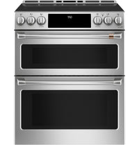  Cuisinière intelligente à induction Café de 7 pi³ avec convection européenne véritable et grilles au…