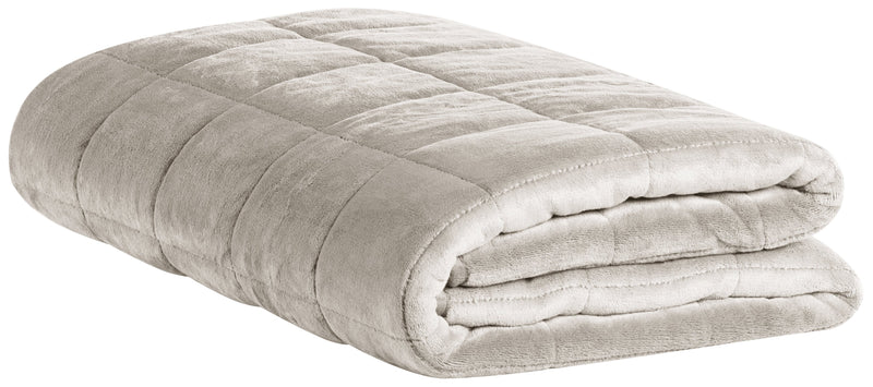 Weighted Sherpa Throw - Ivory 