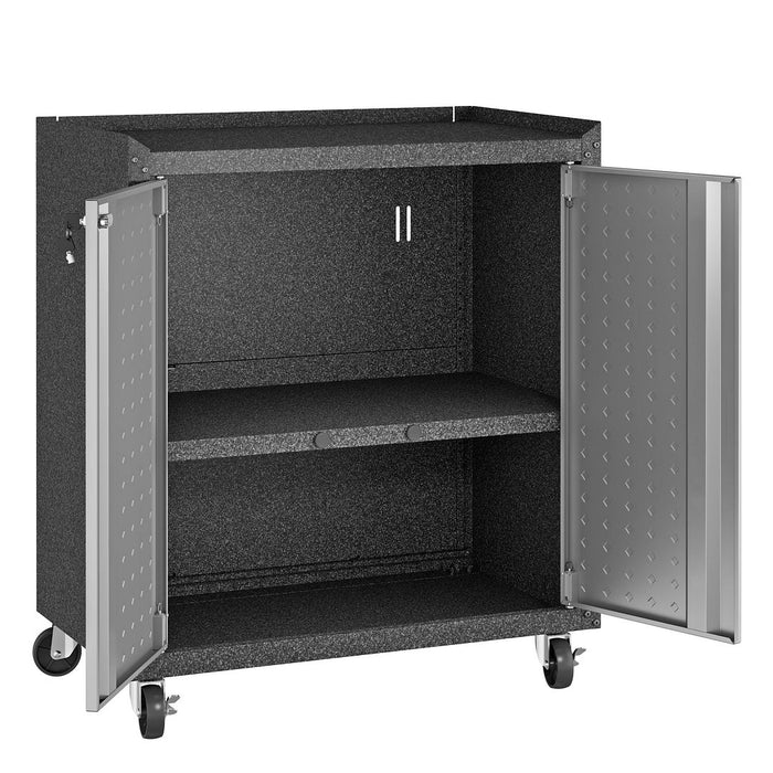 Table de travail et armoire mobile Fortress 1.0 pour le garage