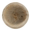 Brown 8" Paulownia Wood Bowl|Bol en bois brun de 8 po|17377NBW